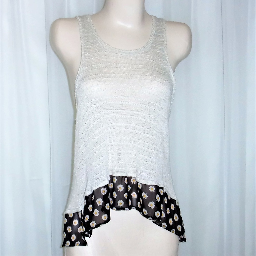 Cooperative Urban Outfitters Knit High Low Tank S